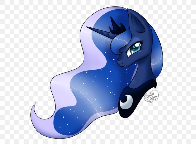 Princess Luna Princess Celestia Horse Character Art, PNG, 598x600px, Princess Luna, Animated Series, Art, Blue, Cartoon Download Free