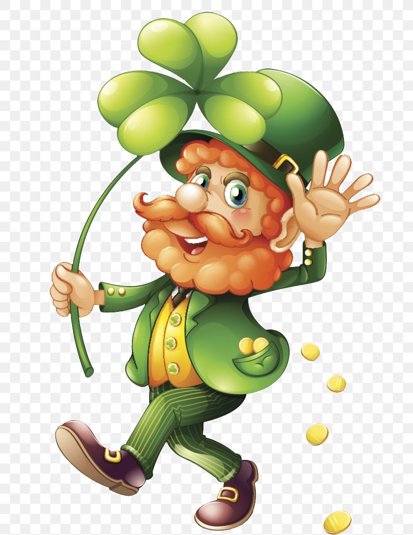 Saint Patrick's Day Leprechaun 17 March, PNG, 690x1062px, 17 March, Leprechaun, Cartoon, Fictional Character, Food Download Free