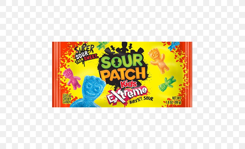 Sour Patch Kids Gummi Candy Fizz Sour Sanding, PNG, 500x500px, Sour, Berry, Blue Raspberry Flavor, Brand, Candy Download Free