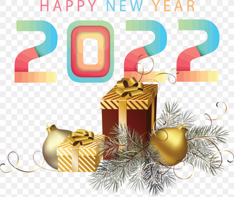 2022 Happy New Year 2022 New Year 2022, PNG, 3000x2523px, Christmas Day, Bauble, Christmas And Holiday Season, Christmas Decoration, Christmas Tree Download Free