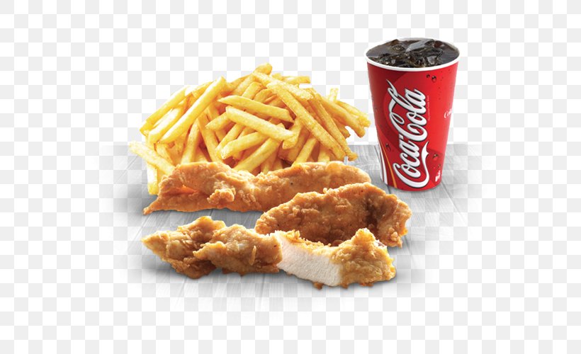Chicken Fingers Fried Chicken French Fries Chicken Nugget Chicken Sandwich, PNG, 600x500px, Chicken Fingers, American Food, Buffalo Wing, Chicken And Chips, Chicken Fries Download Free
