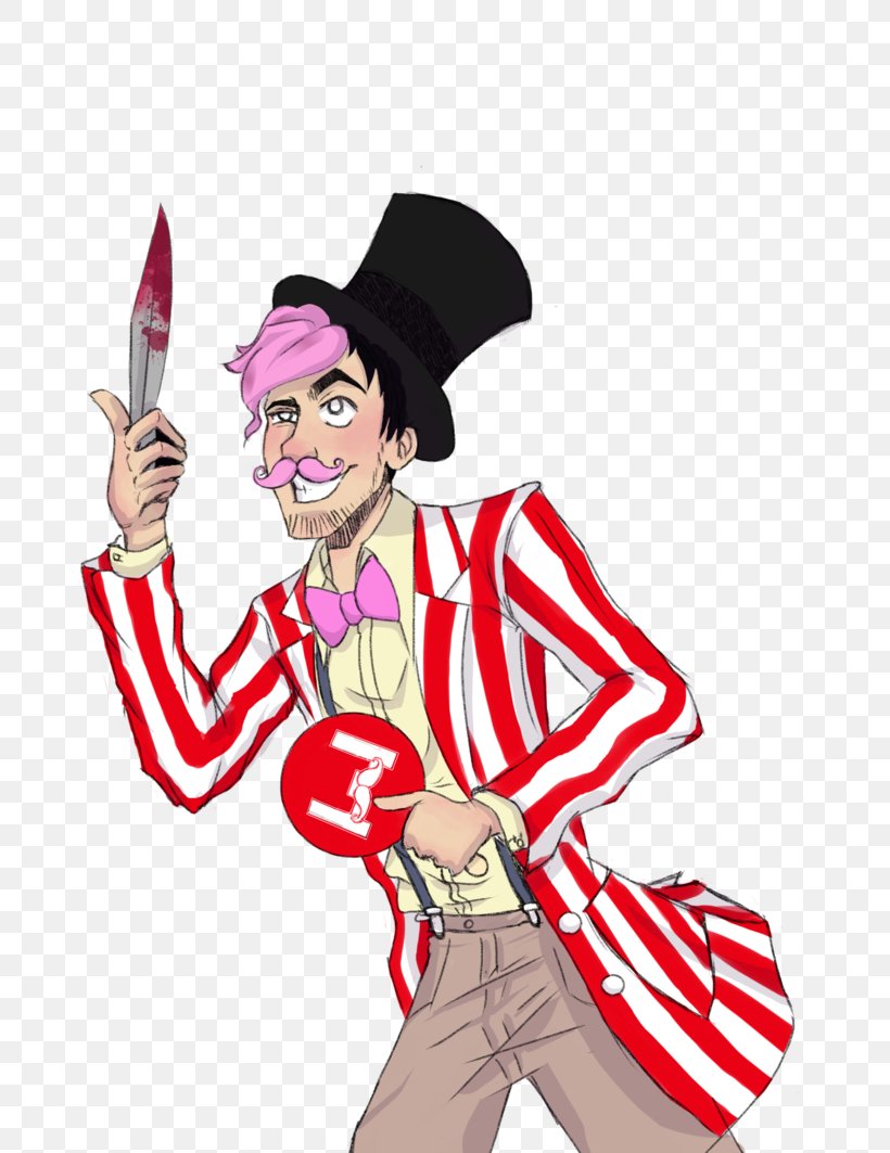 .com Markiplier YouTube You're Welcome Clown, PNG, 751x1063px, Com, Art, Clothing Accessories, Clown, Costume Download Free