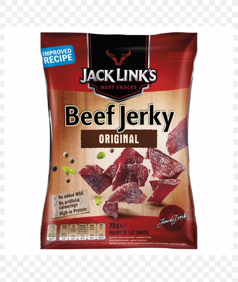 Jack Link's Beef Jerky Dried Meat, PNG, 910x1080px, Jerky, Beef, Beef Jerky, Biltong, Dried Meat Download Free