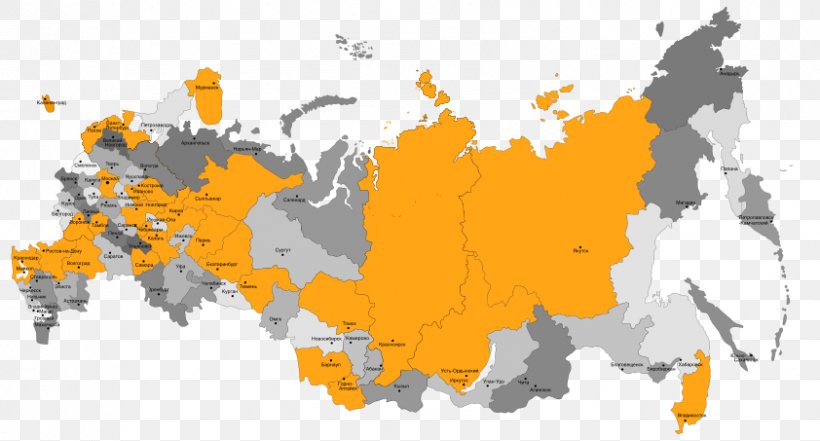 Russian Soviet Federative Socialist Republic Republics Of The Soviet Union Map, PNG, 842x453px, Russia, Flag Of Russia, Map, Orange, Republics Of The Soviet Union Download Free