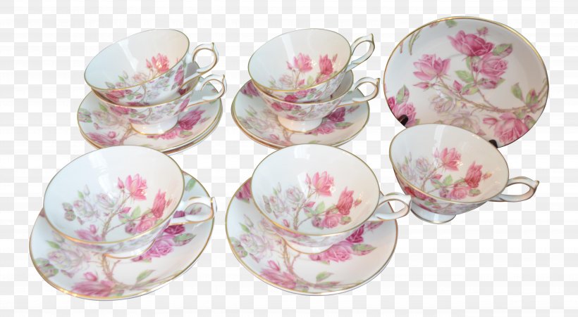 Saucer Tea Cup Tableware Plate, PNG, 5116x2817px, 7 Cups, Saucer, Chairish, Cup, Diameter Download Free