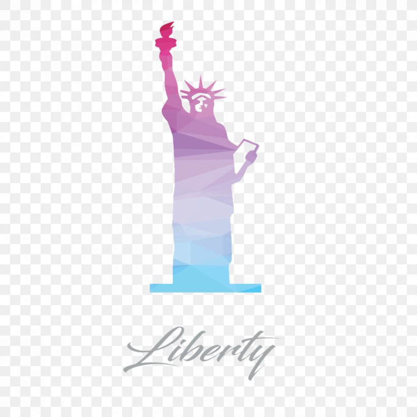 Statue Of Liberty Euclidean Vector, PNG, 1300x1300px, Statue Of Liberty, Brand, Liberty, Logo, Magenta Download Free