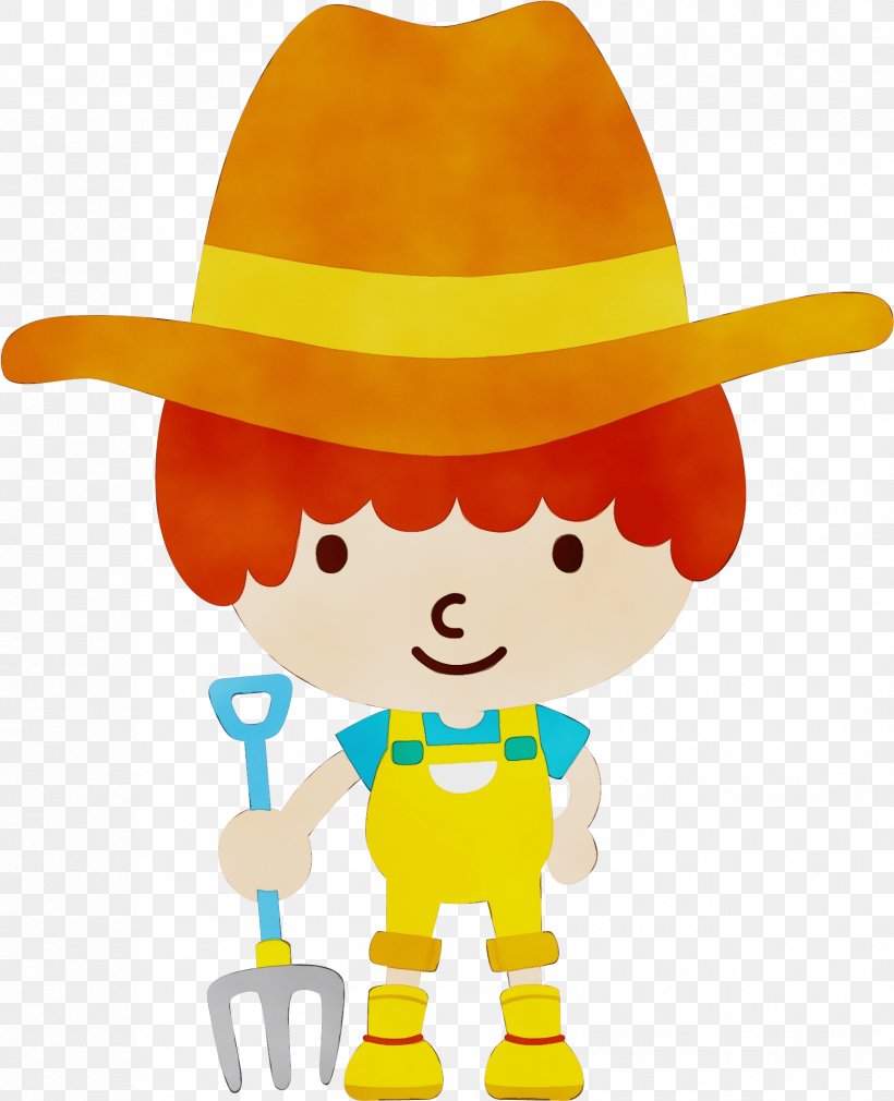 Cowboy Hat, PNG, 1678x2068px, Watercolor, Agriculture, Agriculturist, Cartoon, Child Download Free