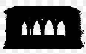 Facade Rectangle Silhouette Font PNG