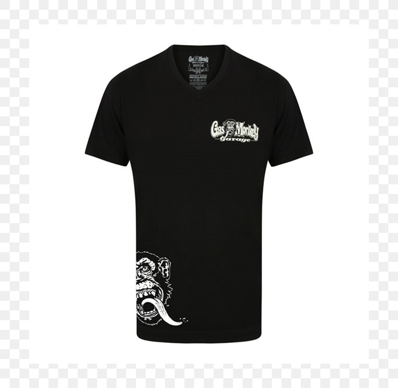 Gas Monkey Garage Printed T-shirt Sleeve Clothing, PNG, 700x800px, Gas Monkey Garage, Active Shirt, Black, Brand, Clothing Download Free