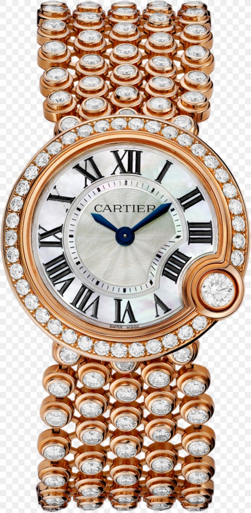 Cartier Watch Gold Diamond Bracelet, PNG, 2000x4087px, Cartier, Bling Bling, Body Jewelry, Bracelet, Brilliant Download Free