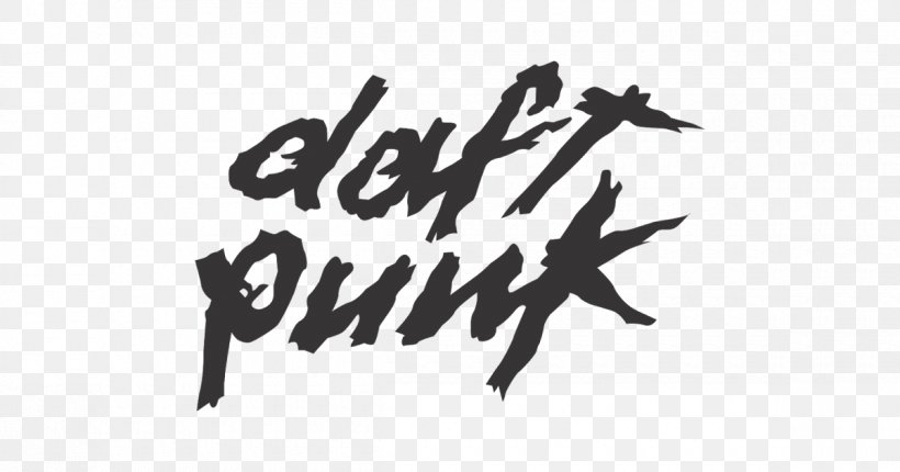 Logo Calligraphy Font Daft Punk Brand, PNG, 1200x630px, Logo, Art, Black, Black And White, Black M Download Free