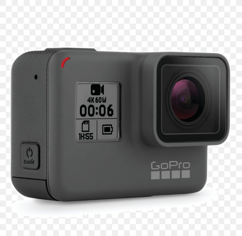 GoPro HERO6 Black Action Camera Camcorder 4K Resolution, PNG, 800x800px, 4k Resolution, Gopro, Action Camera, Camcorder, Camera Download Free