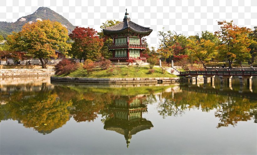 Gyeongbokgung Gwanghwamun Changdeokgung National Museum Of Korea National Folk Museum Of Korea, PNG, 1024x620px, Gyeongbokgung, Autumn, Canal, Changdeokgung, Chinese Architecture Download Free