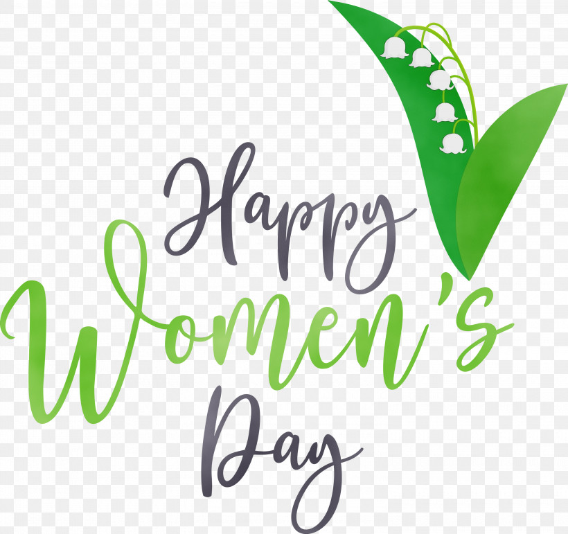 Logo Leaf Font Meter Green, PNG, 3000x2824px, Happy Womens Day, Green, International Womens Day, Leaf, Line Download Free