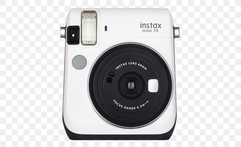 Photographic Film Fujifilm Instax Mini 70 Instant Camera, PNG, 500x500px, Photographic Film, Camera, Camera Accessory, Camera Lens, Cameras Optics Download Free