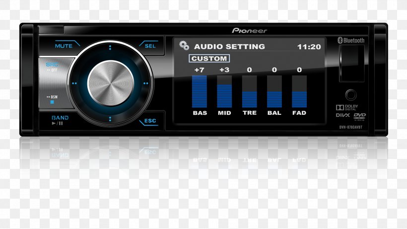 Car Vehicle Audio Pioneer Corporation AV Receiver Display Device, PNG, 1920x1080px, Car, Audio, Audio Equipment, Audio Receiver, Av Receiver Download Free