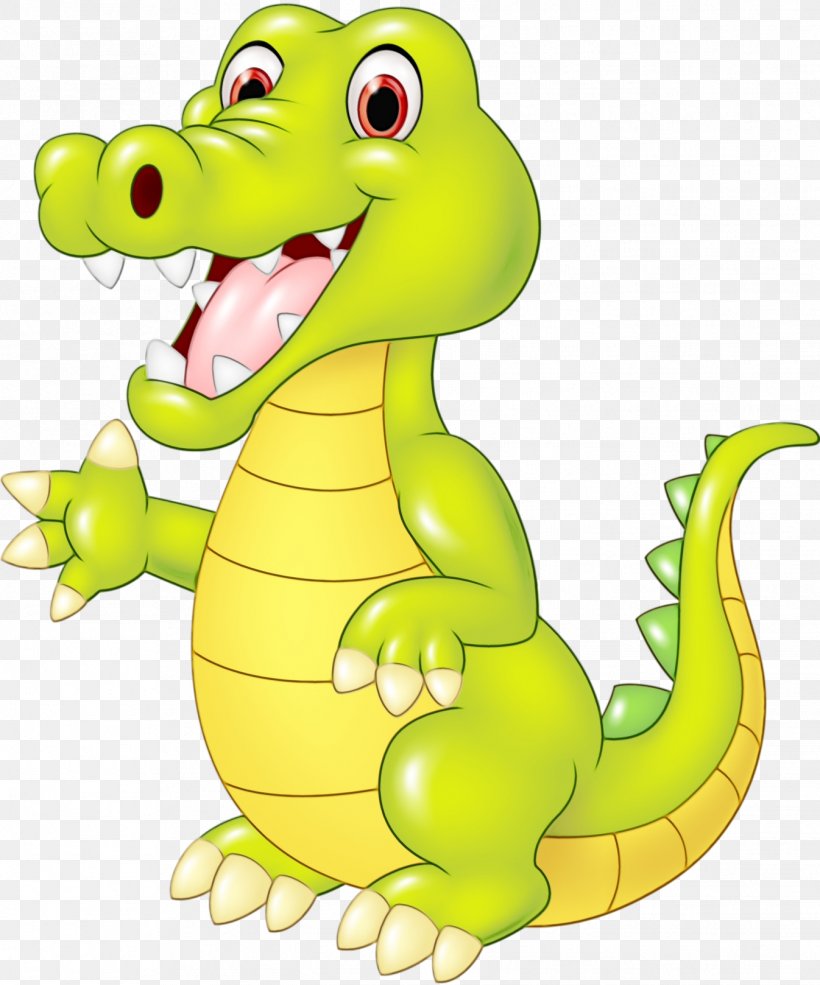 Dragon, PNG, 1346x1618px, Watercolor, Animal Figure, Cartoon, Crocodile, Crocodilia Download Free