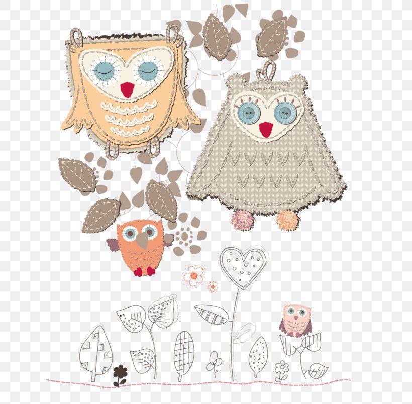Owl Clip Art Illustration Vector Graphics Image, PNG, 804x804px, Owl, Art, Beige, Cartoon, Drawing Download Free