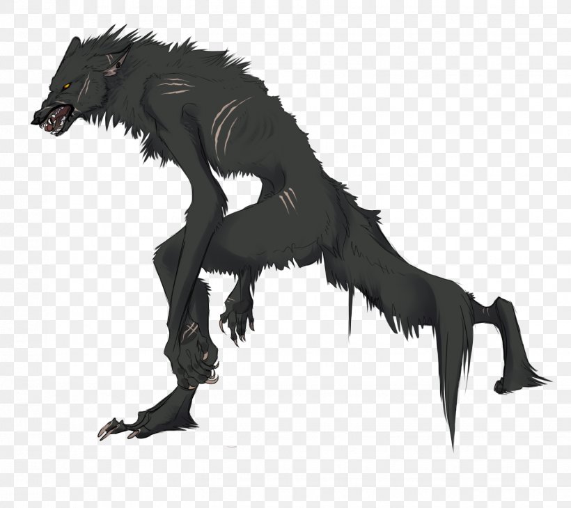 Werewolf Drawing DeviantArt Animation Monster, PNG, 1531x1363px, Watercolor, Cartoon, Flower, Frame, Heart Download Free