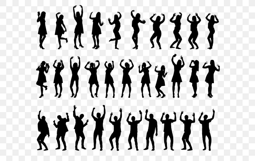 Silhouette Dance Art Clip Art, PNG, 640x517px, Silhouette, Arm, Art, Dance, Drawing Download Free