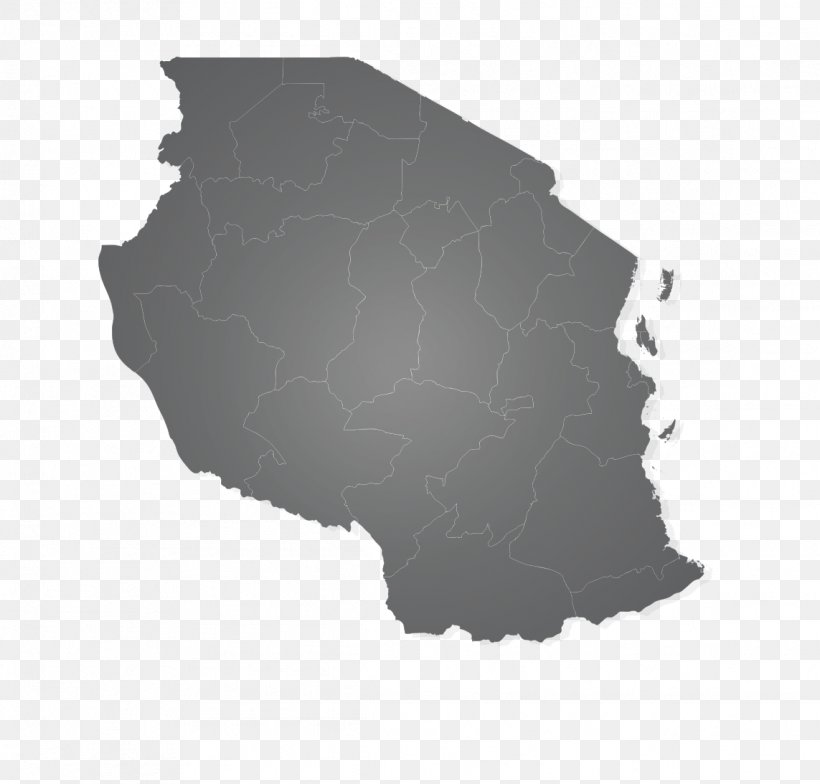 Tanzania Vector Map, PNG, 1143x1093px, Tanzania, Administrative Division, Black, Blank Map, Map Download Free