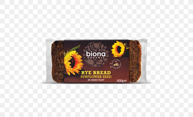 Organic Food Rye Bread Pumpernickel Sunflower Seed, PNG, 500x500px, Organic Food, Bread, Flavor, Flour, Food Download Free