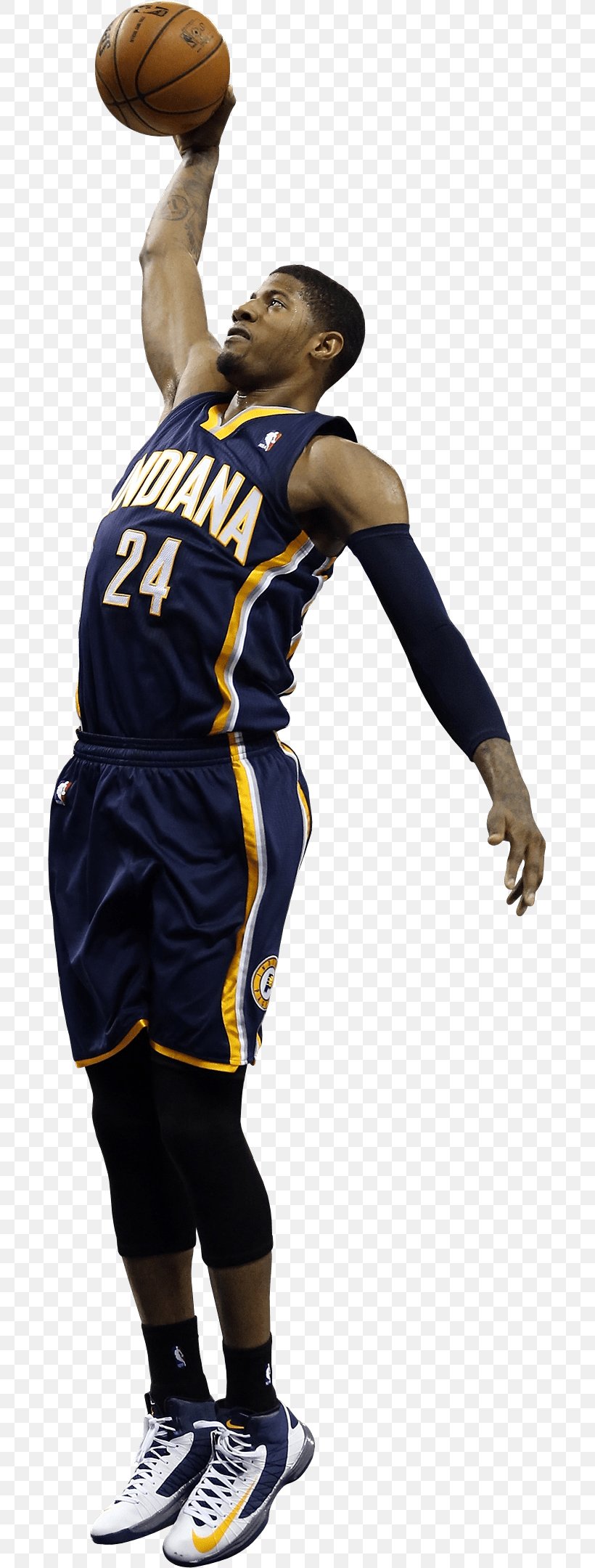 Paul George Indiana Pacers Basketball Slam Dunk, PNG, 687x2160px, Paul George, Ball Game, Basketball, Basketball Player, Competition Event Download Free