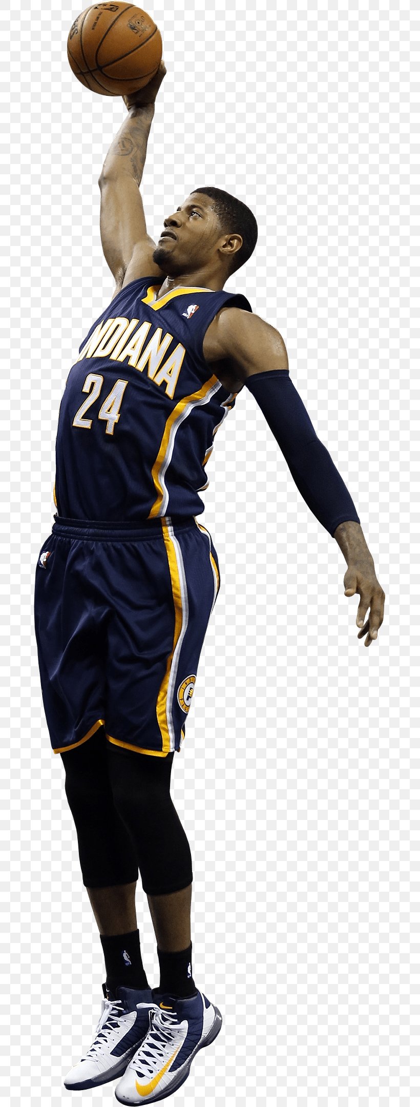 FantasticDecoration Paul George Slam Dunk Indiana Pacers Basketball Poster  Art Print 38x24 B