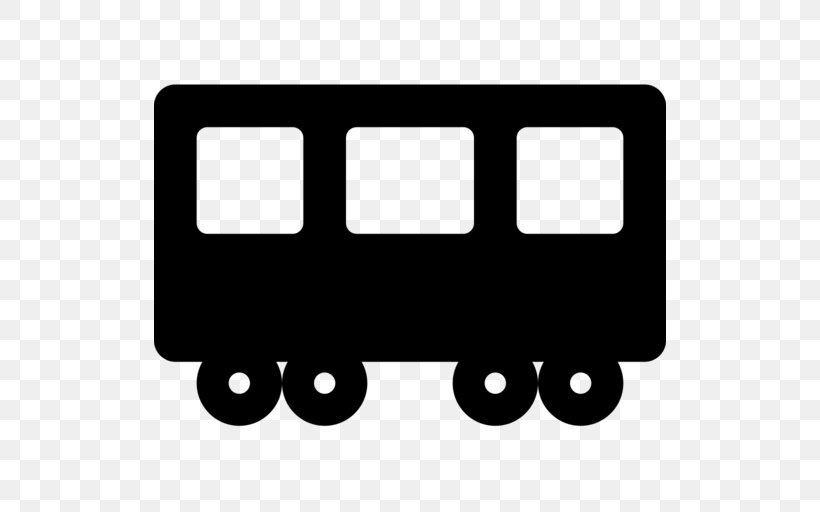 Rail Transport Train Tram Railroad Car, PNG, 512x512px, Rail Transport, Area, Black, Black And White, Cargo Download Free