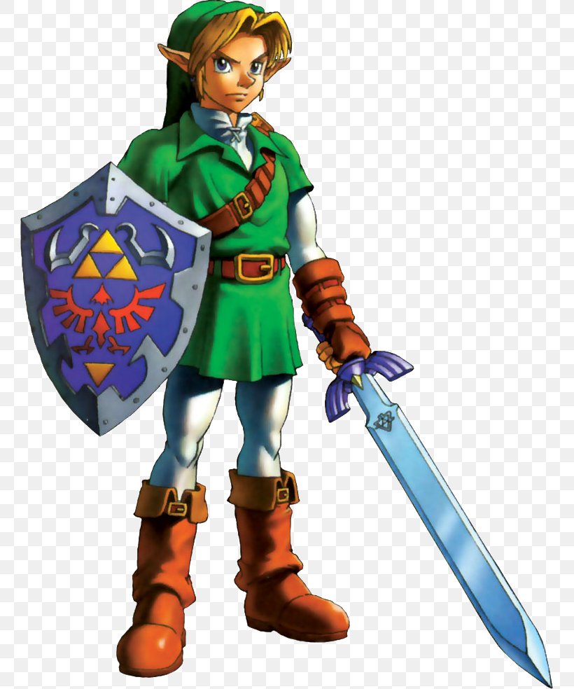 The Legend Of Zelda: Ocarina Of Time 3D The Legend Of Zelda: Breath Of The Wild The Legend Of Zelda: Twilight Princess HD The Legend Of Zelda: Majoras Mask, PNG, 761x984px, Legend Of Zelda Ocarina Of Time, Action Figure, Adventurer, Cold Weapon, Costume Download Free