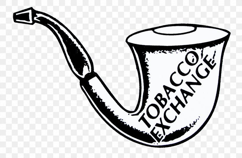 Tobacco Pipe Tobacco Exchange (Moore) Tobacco Exchange Edmond Tobacco Exchange OKC, PNG, 1727x1130px, Tobacco Pipe, Black And White, Cigar, Cigarette, Drinkware Download Free