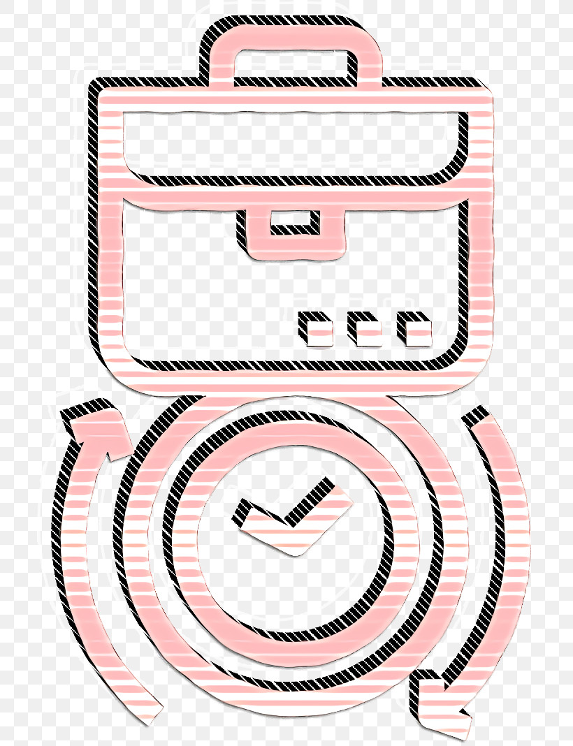Work Icon Clock Icon Business And Commerce Icon, PNG, 718x1068px, Work Icon, Business And Commerce Icon, Clock Icon, Geometry, Line Download Free