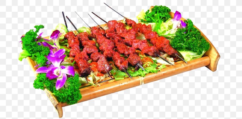 Barbecue Kebab Teppanyaki Bacon Pig Roast, PNG, 720x405px, Watercolor, Cartoon, Flower, Frame, Heart Download Free