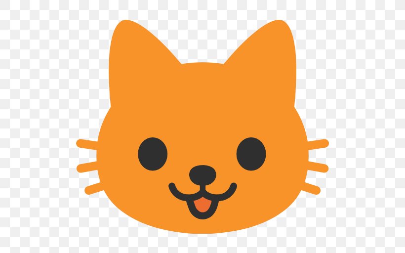 Black Cat Kitten Emoji Sticker, PNG, 512x512px, Cat, Apple Color Emoji, Black Cat, Carnivoran, Cartoon Download Free