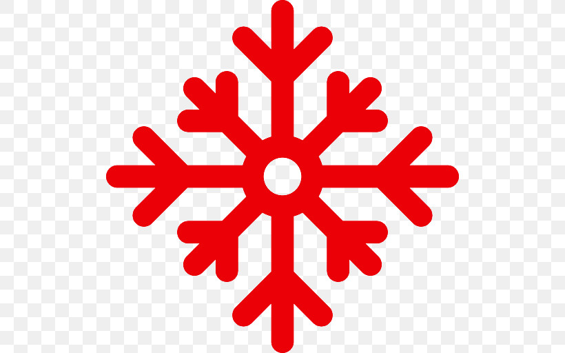 Snowflake Winter Christmas, PNG, 513x512px, Snowflake, Christmas, Red, Symbol, Winter Download Free