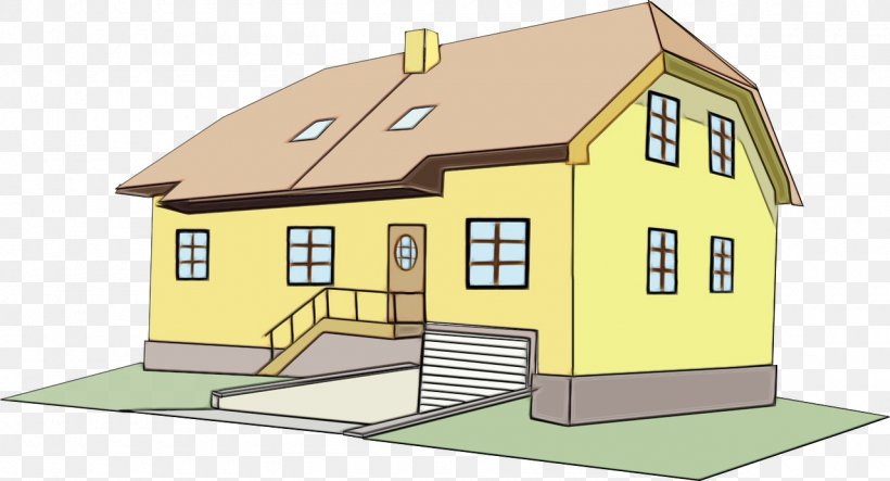 Building Cartoon, PNG, 1280x692px, Watercolor, Architecture, Building, Building Insulation, Cartoon Download Free