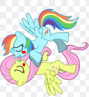 rainbow dash and fluttershy kiss human