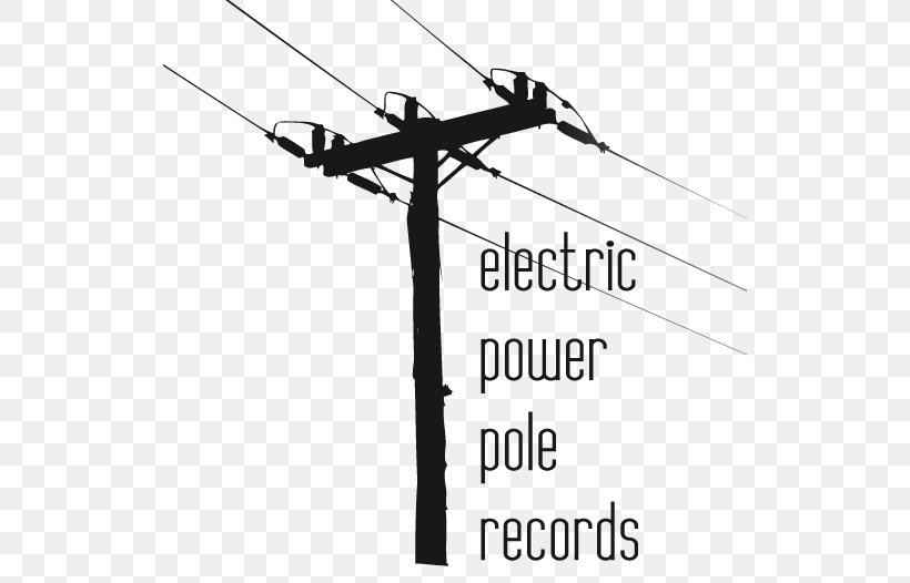 Utility Pole Electricity Overhead Power Line Transmission Tower Vector Graphics, PNG, 526x526px, Utility Pole, Area, Black And White, Electric Utility, Electrical Cable Download Free