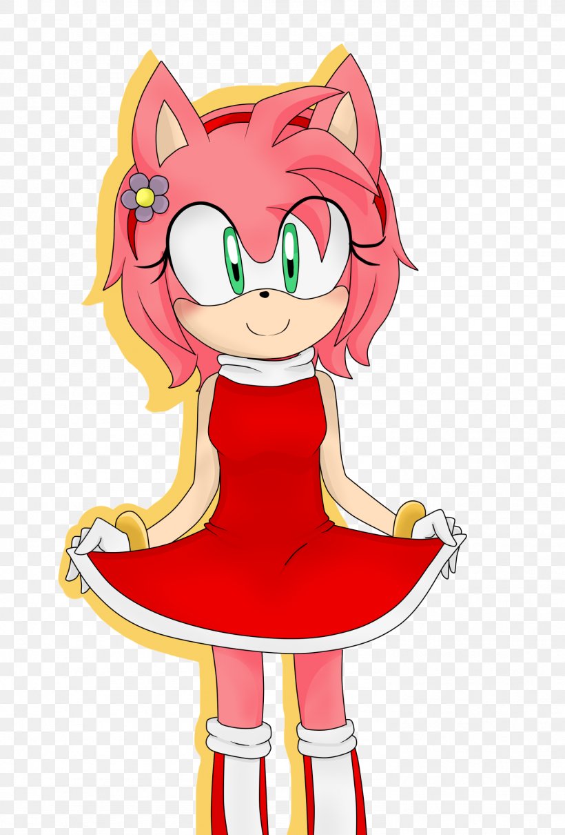 Amy Rose Sonic & Sega All-Stars Racing Blaze The Cat Character, PNG, 1488x2196px, Watercolor, Cartoon, Flower, Frame, Heart Download Free