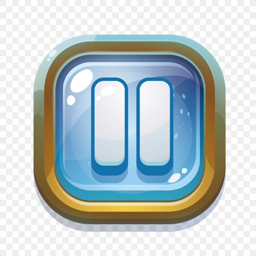 Button Game Download Icon, PNG, 1000x1000px, Button, Application Software, Blue, Break Key, Game Download Free