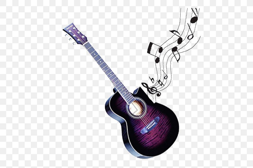 Acoustic Guitar Musical Instrument Electric Guitar, PNG, 521x545px, Watercolor, Cartoon, Flower, Frame, Heart Download Free