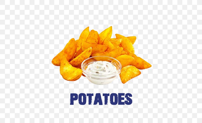 French Fries Potato Wedges Pizza Hamburger Chicken Nugget, PNG, 500x500px, French Fries, Buffalo Wing, Chicken Nugget, Condiment, Dish Download Free
