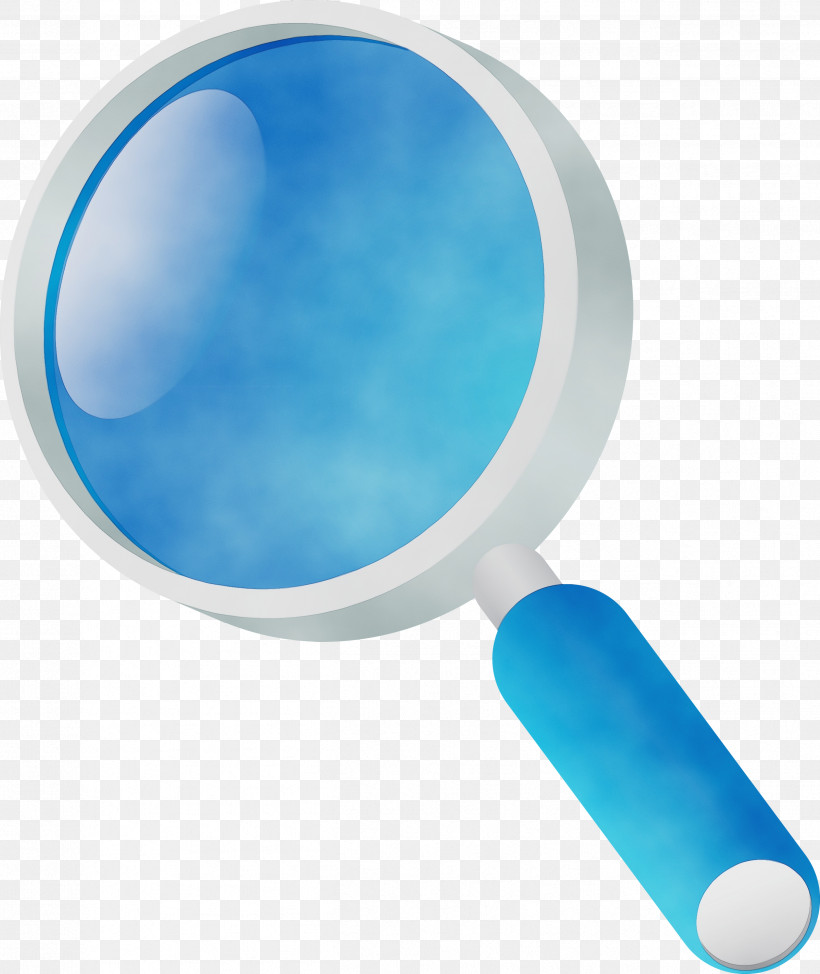 Magnifying Glass, PNG, 2524x3000px, Magnifying Glass, Aqua, Blue, Magnifier, Makeup Mirror Download Free