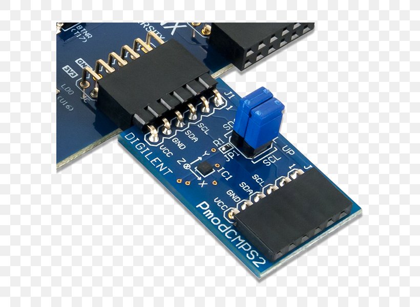 Microcontroller Pmod Interface Electronics Magnetometer Field-programmable Gate Array, PNG, 600x600px, Microcontroller, Circuit Component, Circuit Prototyping, Data, Electrical Connector Download Free