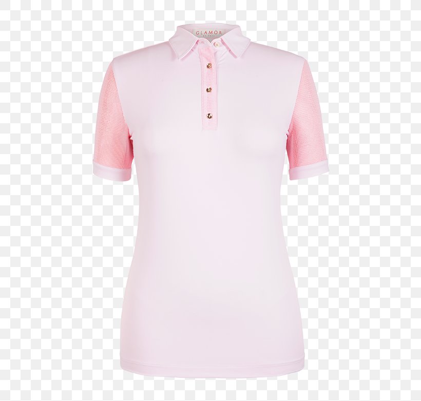 Polo Shirt Tennis Polo Collar Shoulder Sleeve, PNG, 500x781px, Polo Shirt, Clothing, Collar, Neck, Pink Download Free