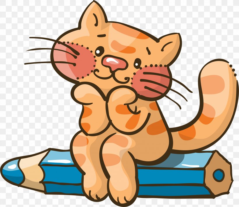 Cat Kitten Drawing, PNG, 3612x3123px, Cat, Artwork, Carnivoran, Cartoon, Cat Like Mammal Download Free