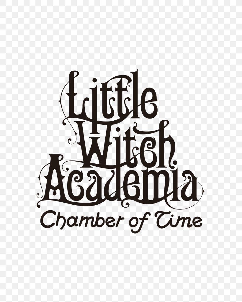 Little Witch Academia: Chamber Of Time Logo Font PlayStation 4, PNG, 721x1024px, Logo, Black And White, Brand, Calligraphy, Letter Download Free