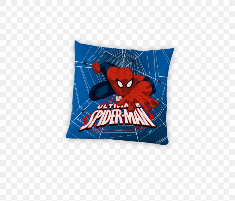 Spider-Man Cushion Venom Throw Pillows Edredó Nòrdic, PNG, 1240x1062px, Watercolor, Cartoon, Flower, Frame, Heart Download Free