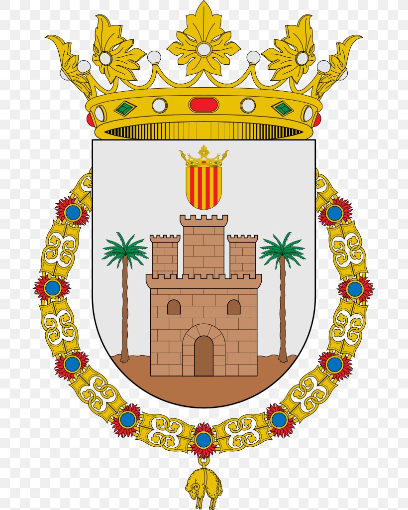 Alicante Villena Escutcheon Coat Of Arms, PNG, 689x1024px, Alicante, Area, Artwork, Coat Of Arms, Crest Download Free