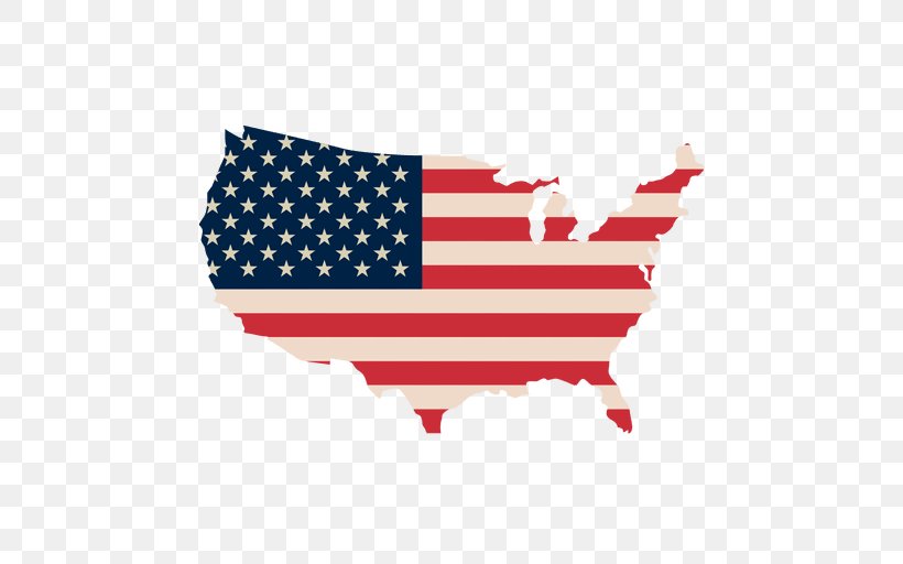 Flag Of The United States Map Png 512x512px United States